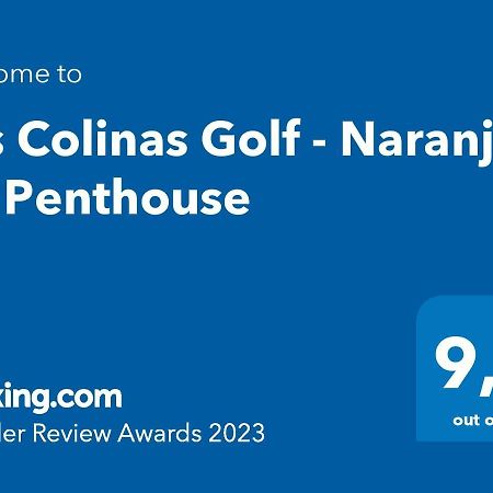 Las Colinas Golf - Naranjo 60 Penthouse Dehesa de Campoamor  Eksteriør bilde
