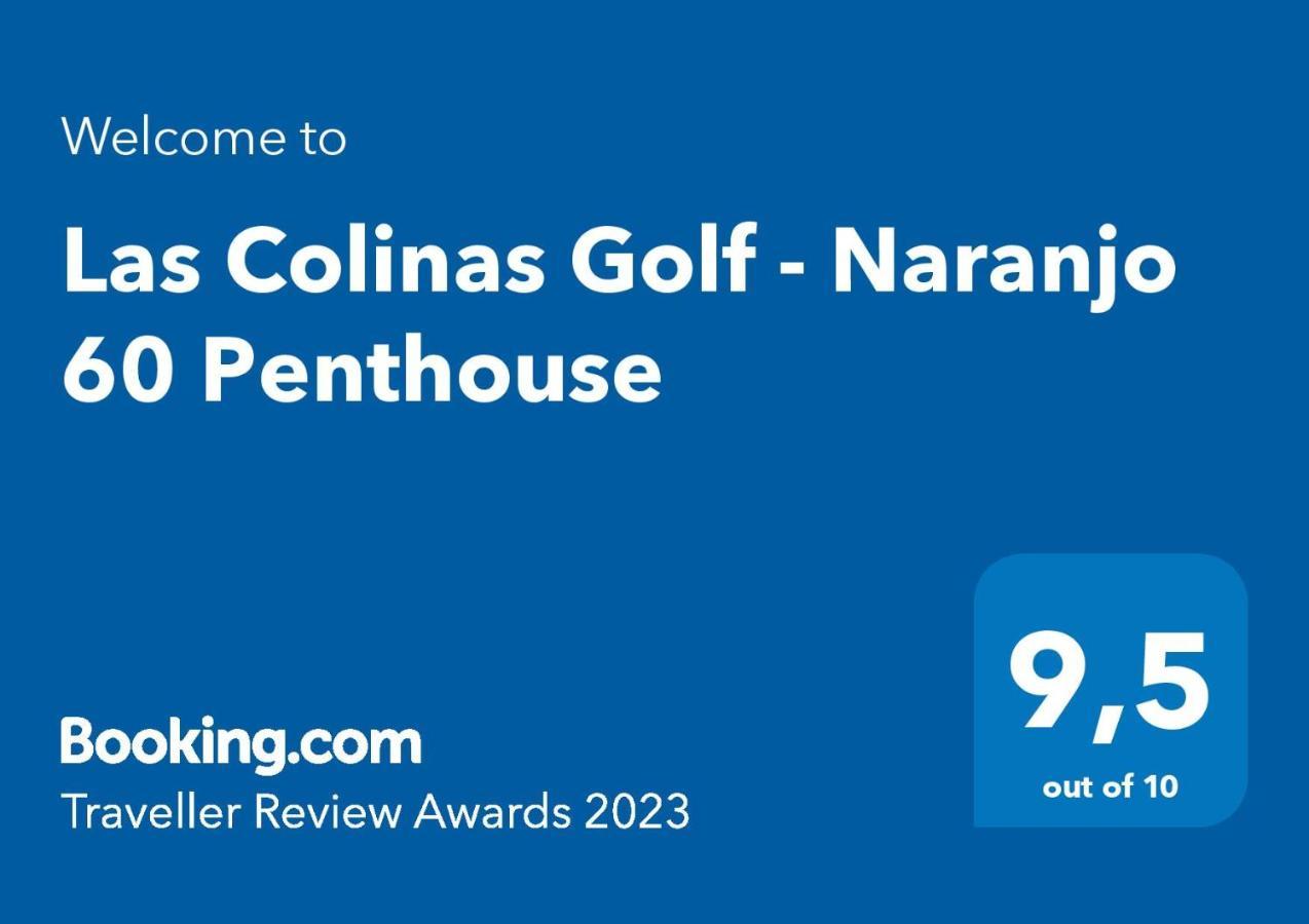 Las Colinas Golf - Naranjo 60 Penthouse Dehesa de Campoamor  Eksteriør bilde